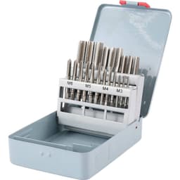 TOOLCRAFT TO-6800787 Gängskärningssats 21 delar M3, M4,