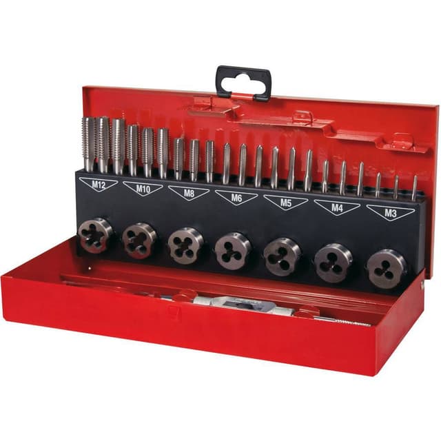 RUKO 245010 Maskingängtappborr-set 31 delar 1 set