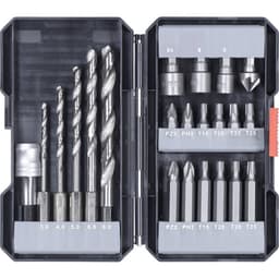 Borr- & bitssats 22 delar kwb 108805