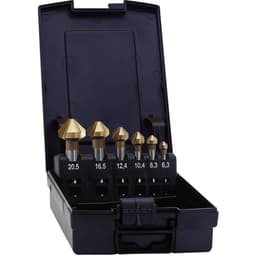 Konisk försänkarset 6 delar 6.3 mm, 8.3 mm, 10.4 mm,