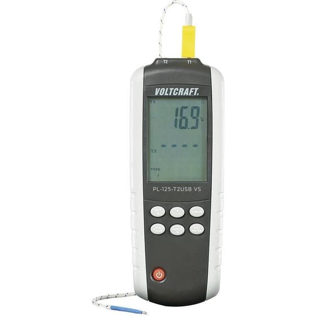 VOLTCRAFT PL-125-T2 Temperaturmätare -200 - +1372 °C