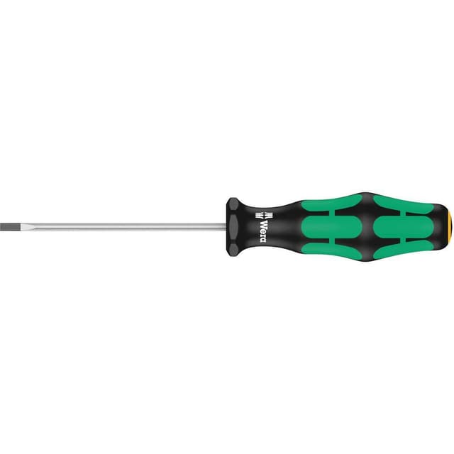 Verkstad Spårskruvmejsel Wera 335 Klingbredd: 2.5 mm