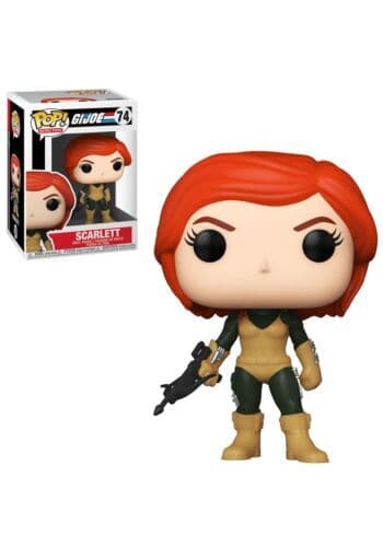 Figur Funko Pop! Gi Joe Scarlett nr. 74
