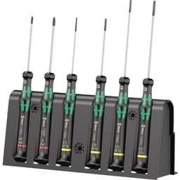 Elektronik och finmekanik Skruvmejsel set 6 delar Wera