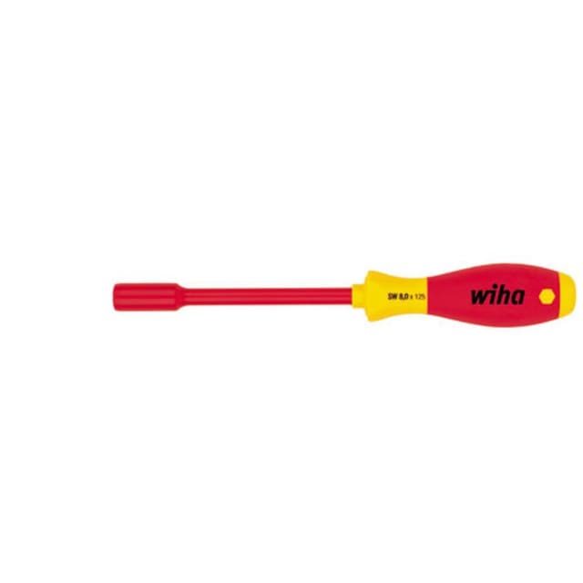 VDE Hylsskruvmejsel Wiha 322 Nyckelvidd (metrisk): 6 mm