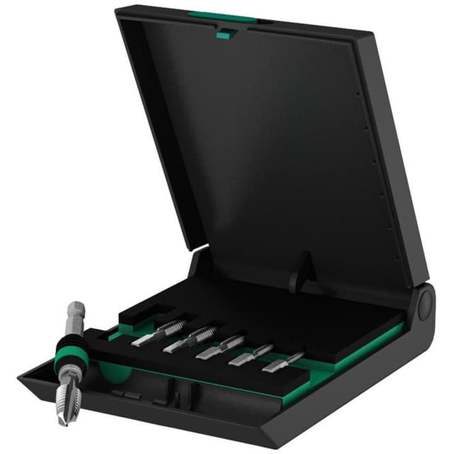 Wera 05104654001 Gängsnittborr-set 7 delar metrisk