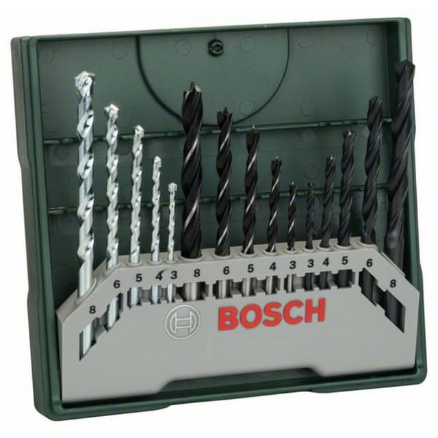 Universalborr sortiment 15 delar Bosch Accessories