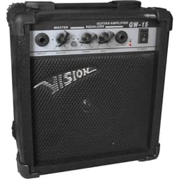 Elgitarrförstärkare Vision Guitar GW15 Svart
