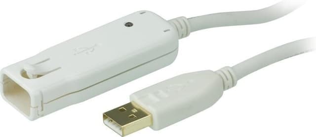 ATEN aktiivinen USB 2.0 jatkokaapeli, 12m
