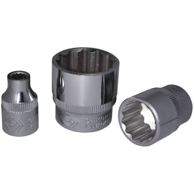 C.K. T4690M 17 C.K Sure Drive Socket 1/2 Drive 17mm