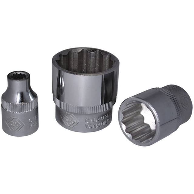 C.K. T4690M 27 C.K Sure Drive Socket 1/2 Drive 27mm