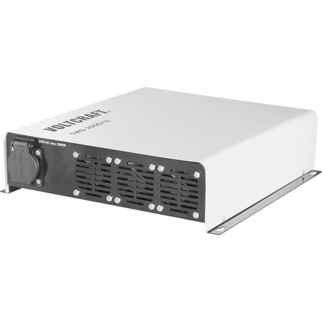 VOLTCRAFT Inverter SWD-2000/12 2000 W 12 V/DC - 230 V/AC Kan fjernbetjenes