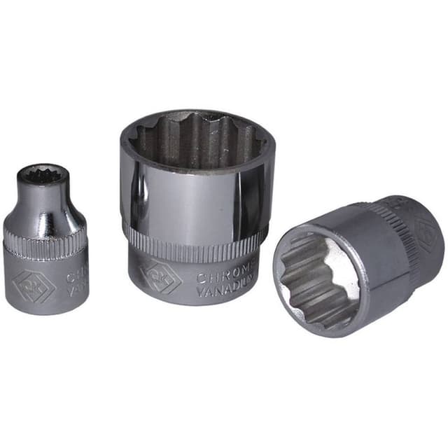 C.K. T4690M 23 C.K Sure Drive Socket 1/2 Drive 23mm