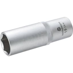 TOOLCRAFT 816184 Ytter-sexkantig Hylsnyckelinsats 19 mm