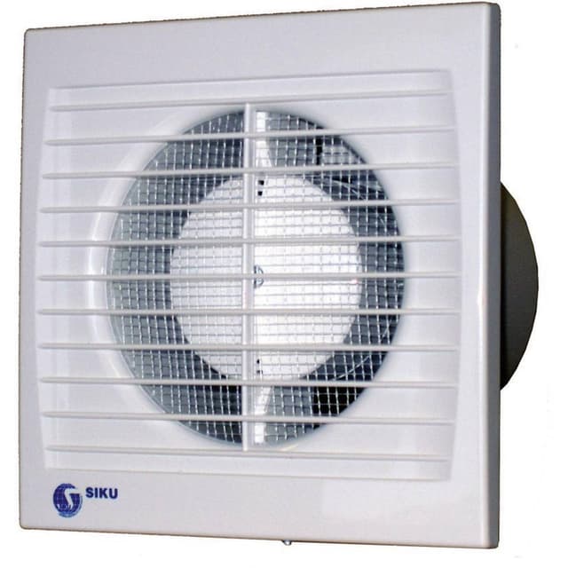 SIKU Silenta Væg- og loftsventilator 148 m³/h 12.5 cm
