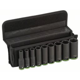 Bosch Accessories 2608551101 Udvendig sekskant Topnøgleindsats-sæt 9 dele 1/2 (12,5 mm)