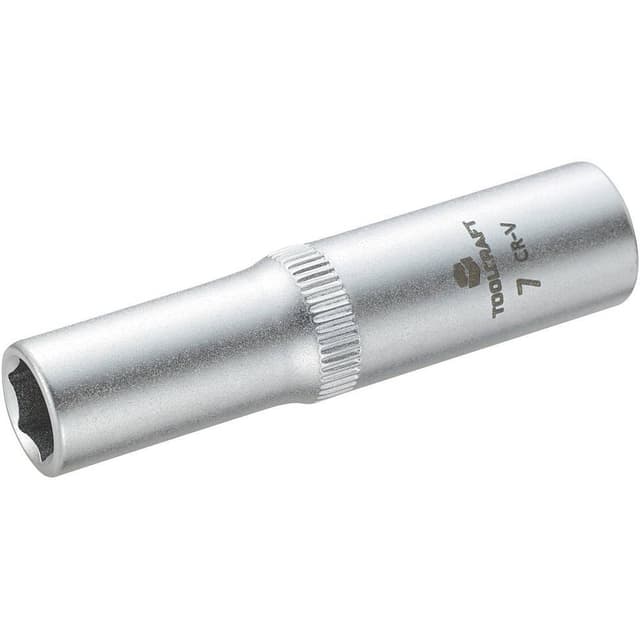 Topnøgleindsats 6,3 mm (1/4) TOOLCRAFT 816096
