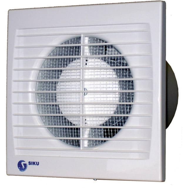 SIKU Silenta Væg- og loftsventilator 292 m³/h 15 cm
