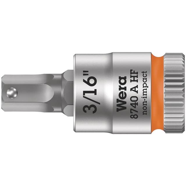 Wera 8740 A 05003386001 Unbrako Topnøgleindsats 3/16