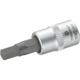 TOOLCRAFT 816070 Inner-sexkantig Hylsnyckel-bitsinsats