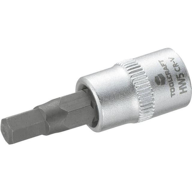 TOOLCRAFT 816070 Inner-sexkantig Hylsnyckel-bitsinsats
