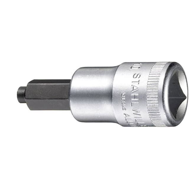 Stahlwille 54 IC 6 03070006 Indvendig sekskant BO Topnøgle-bit-indsats 6 mm 1/2 (12,5 mm)