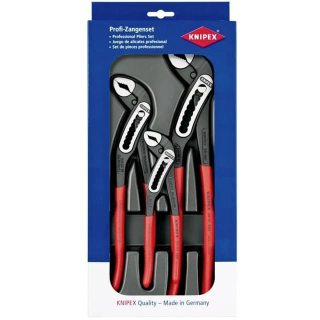 Knipex 00 20 09 V03 Vandpumpetangsæt Værksted 3 dele