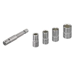 Wolfcraft Topnøgleindsats-sæt 1/4 (6,3 mm) 5 dele