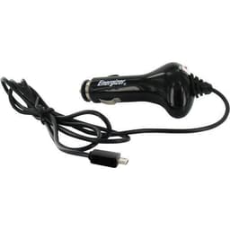 Energizer strömadapter från Cigguttag 12/24V till Micro-B, svart (LCHECCCMC6)