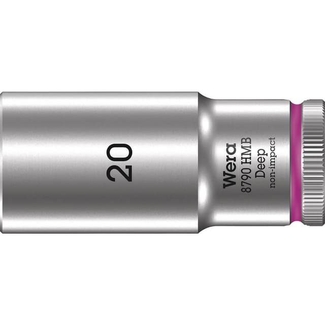 Wera 05004542001 Hylsnyckelinsats 20 mm 1 st 3/8