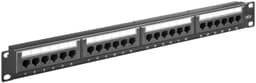 Goobay CAT 6 19 tuuman (48,3 cm) Patch Panel, 24 porttia