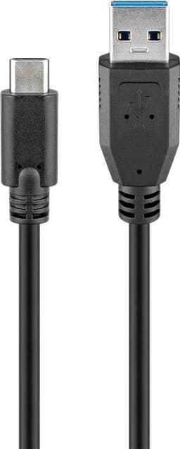 Synkronisera och ladda Super Speed ​​USB-C™ till USB A 3.0 laddningska