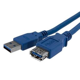 StarTech.com USB3SEXT1M, 1 m, USB A, USB A, USB 3.2 Gen 1 (3.1 Gen 1),