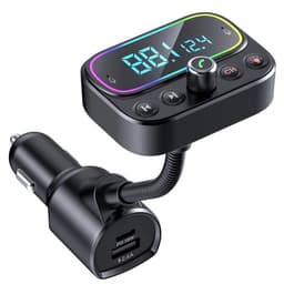 Bluetooth FM-lähetin autoon QC3.0 / PD-pikalaturilla