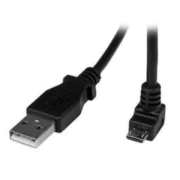 StarTech.com USBAUB2MD, 2 m, USB A, Micro-USB B, USB 2.0, 480 Mbit/s, Sort