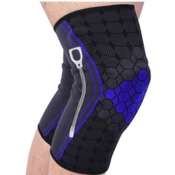 Knepute Størrelse L Mørkegrå / Blå 2-pakning