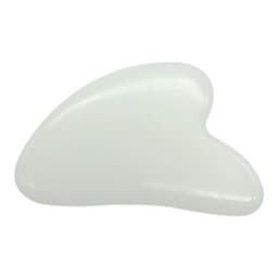 Gua Sha -hierontakivi Jade Valkoinen