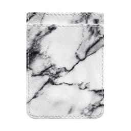 IDECOZ Kortlomme til Mobiltelefon White Marble