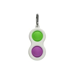 INF Pop it Fidget toy med 2 bubblor Grön/Lila