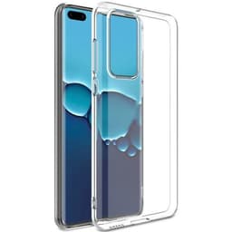 Huawei P40 matkapuhelimen suojakuori TPU läpinäkyvä 2 kpl