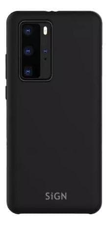 SiGN Liquid Silicone Case för Huawei P40 Pro, svart