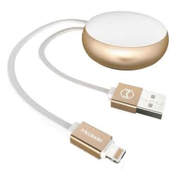 Mcdodo Circle Winding Lightning-kabel, 90 cm, gull