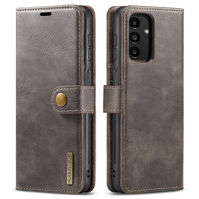 DG MING Samsung A13 4G 2-i-1 Magnet Plånboksfodral - Grå