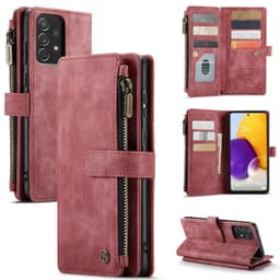 CaseMe Samsung A13 4G CaseMe Big Wallet Lompakkokotelo - Punainen