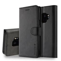 SKALO Samsung S9 LC.IMEEKE Lompakkokotelo PU-nahkaa - Musta