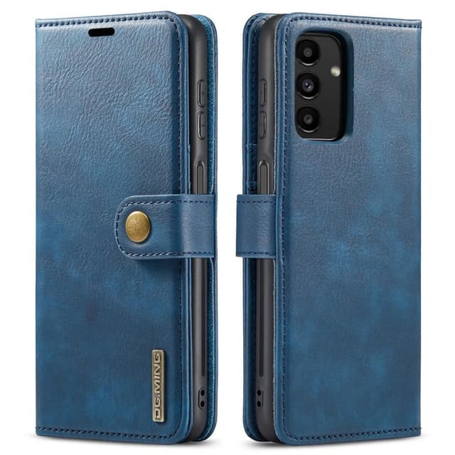 DG MING Samsung A13 4G 2-i-1 Magnet Plånboksfodral - Blå