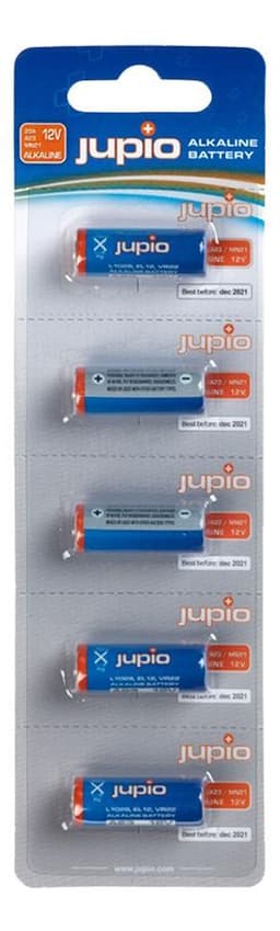 Jupio 23A MN21 V23GA Alkalisk 12 V 5 stk
