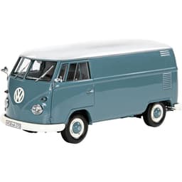 Schuco VW T1 Kasten blau 1:32 Modellbil