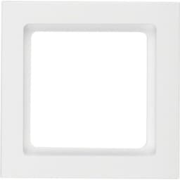 Berker 1x Täckram Q.3 Polarvit 1011 60 99