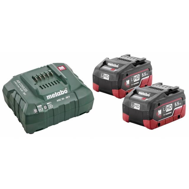 Metabo Basic-Set 2 x LiHD 5.5 Ah 685122000